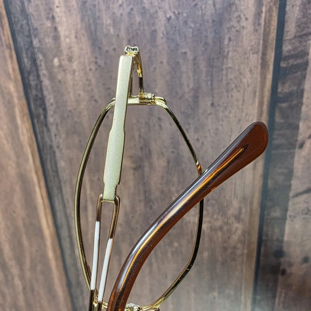 Bella Italia 208 Eyeglasses Brown/gold 51-18-135‎ FRAMES ONLY